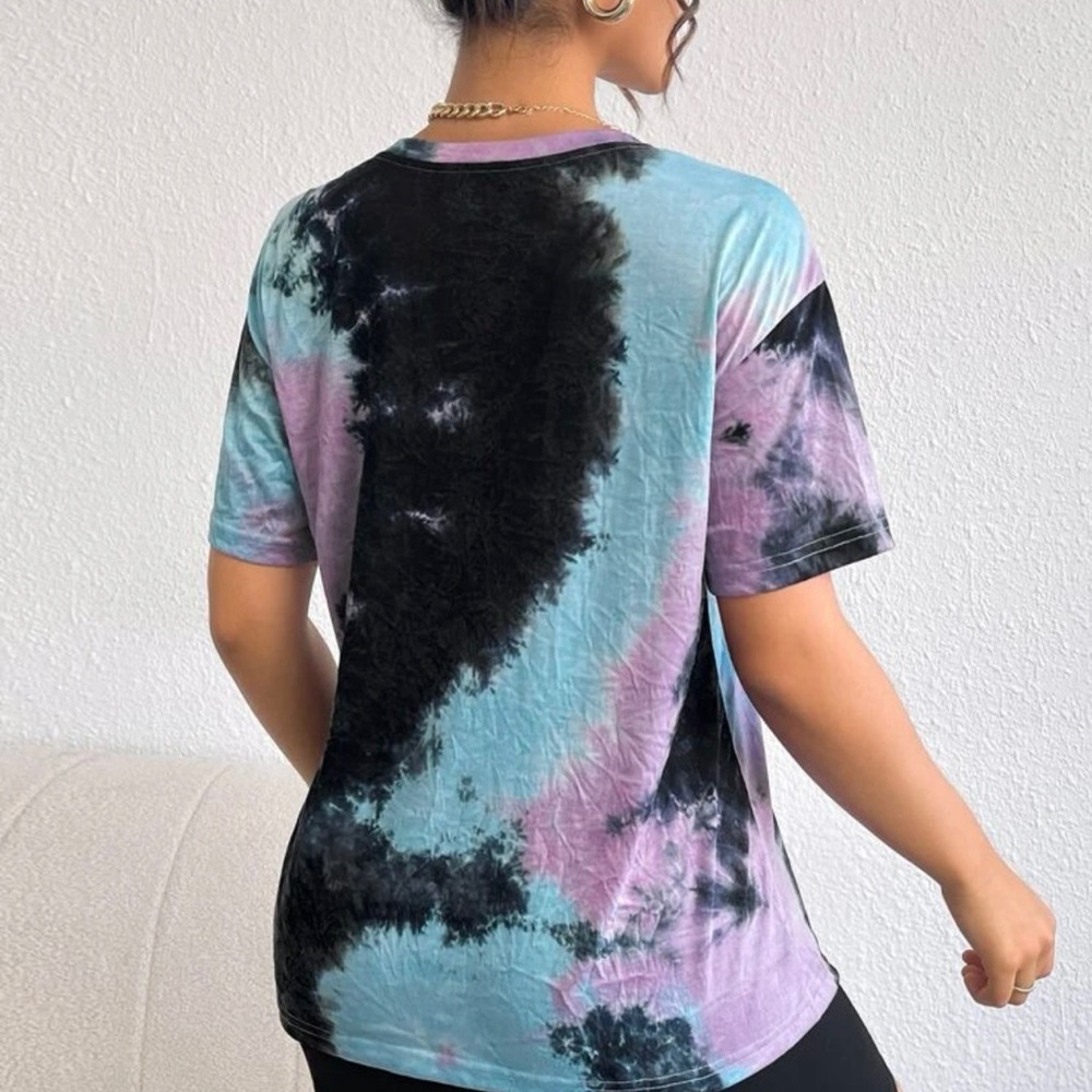 SHEIN tie dye tee/ bundle of two SHEIN tees - Picture 4 of 4